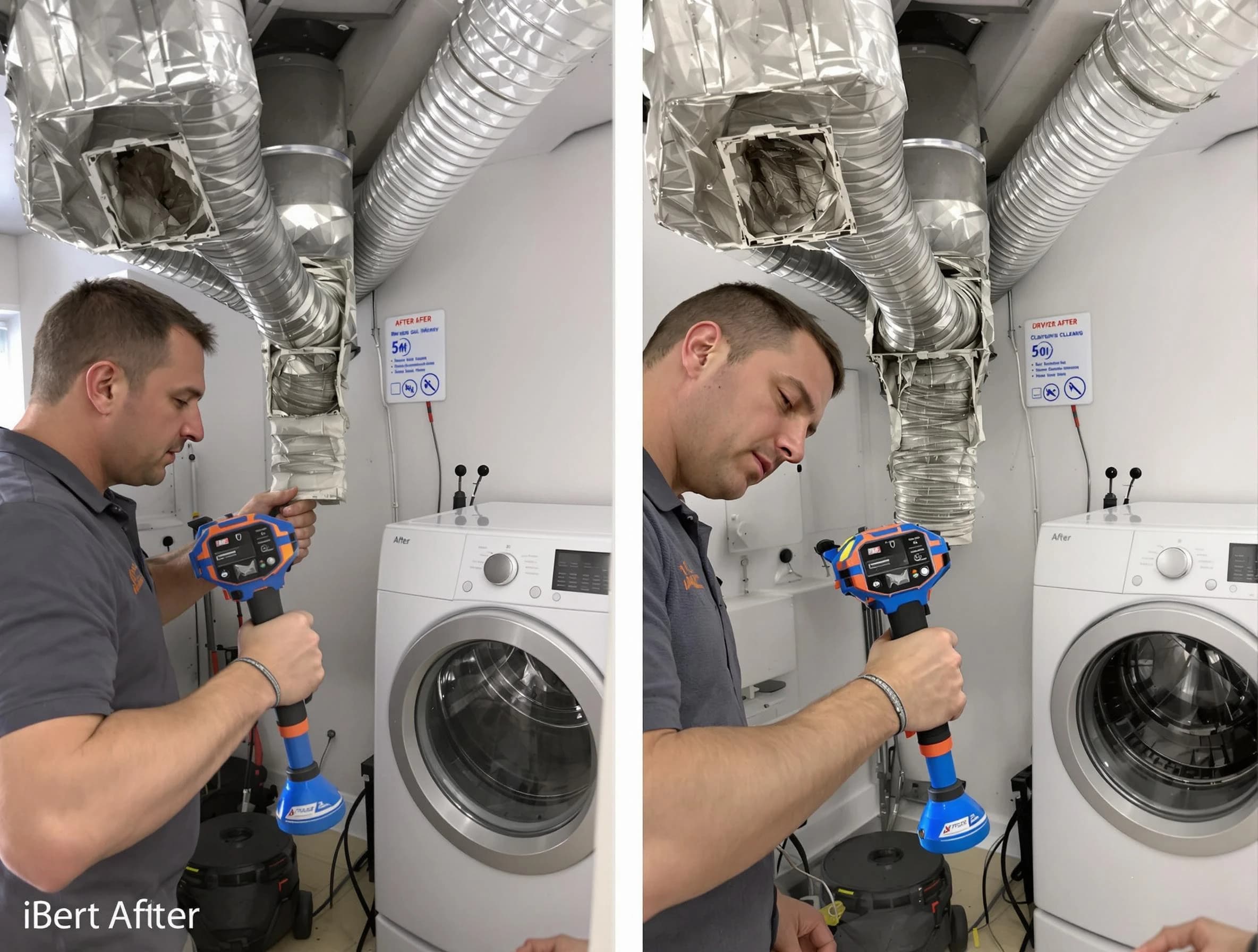 Professional clogged vent cleaning by Costa Mesa Dryer Vent Cleaning in Costa Mesa