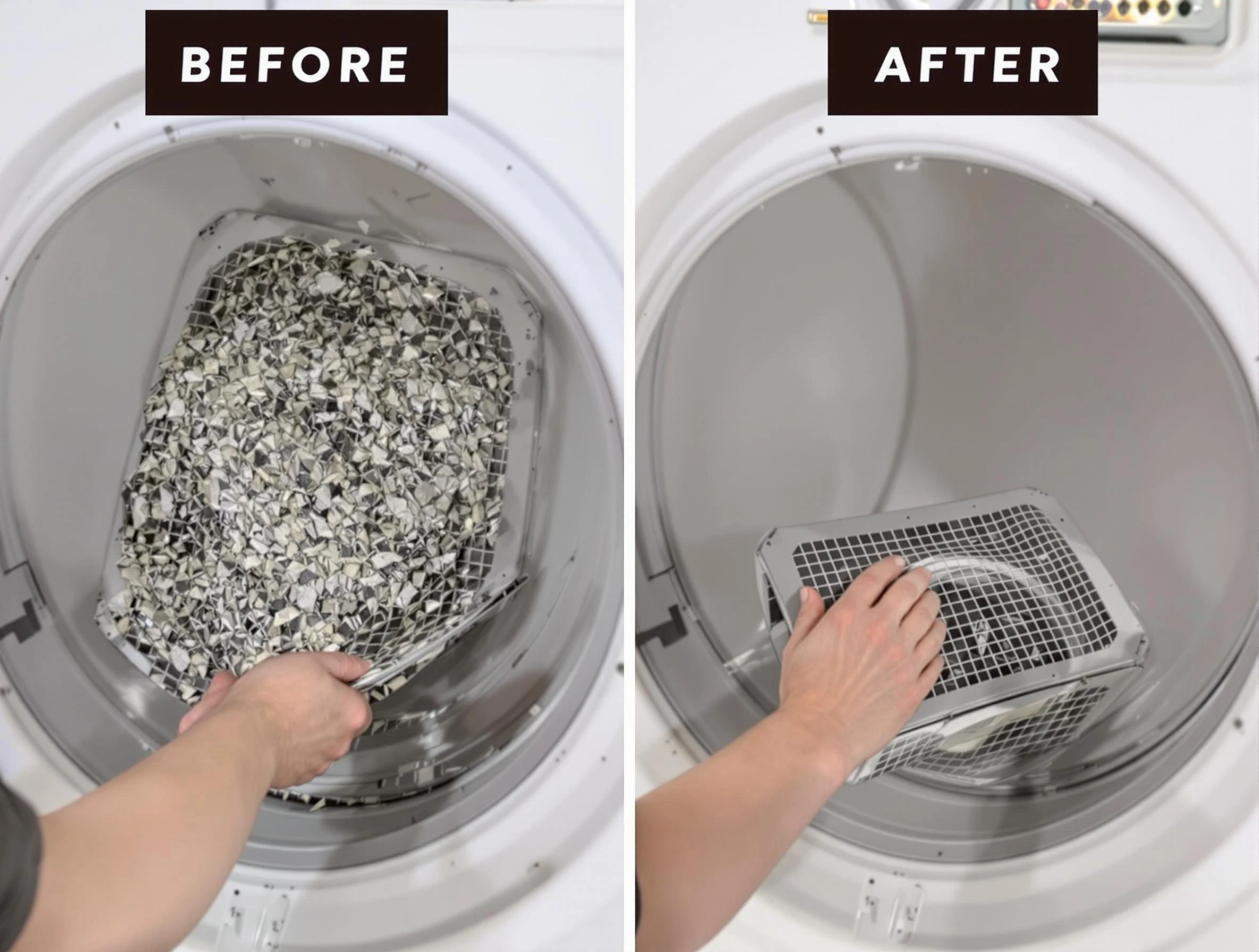 Professional lint trap cleaning by Costa Mesa Dryer Vent Cleaning in Costa Mesa
