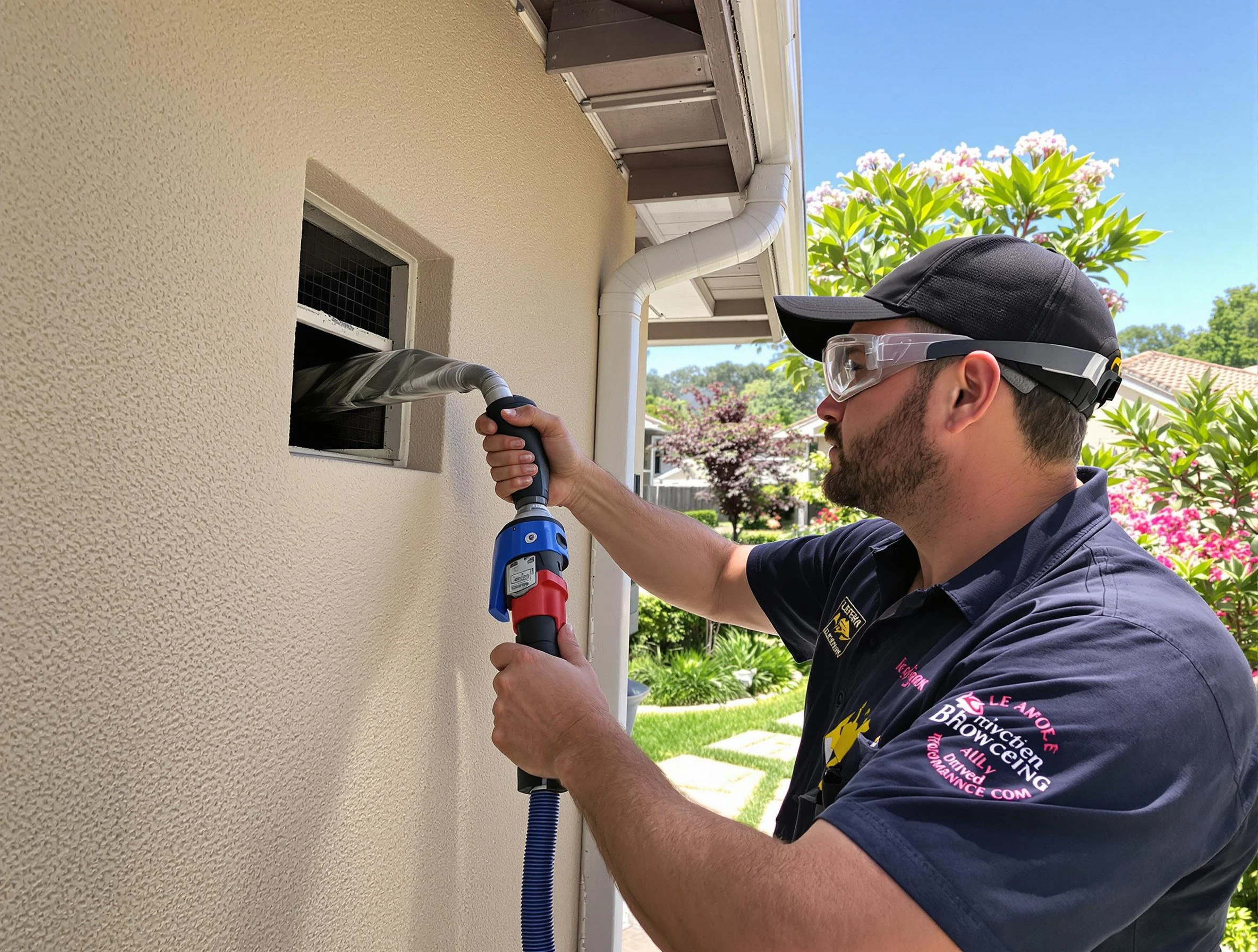Professional dryer vent cleaning by Costa Mesa Dryer Vent Cleaning in Costa Mesa