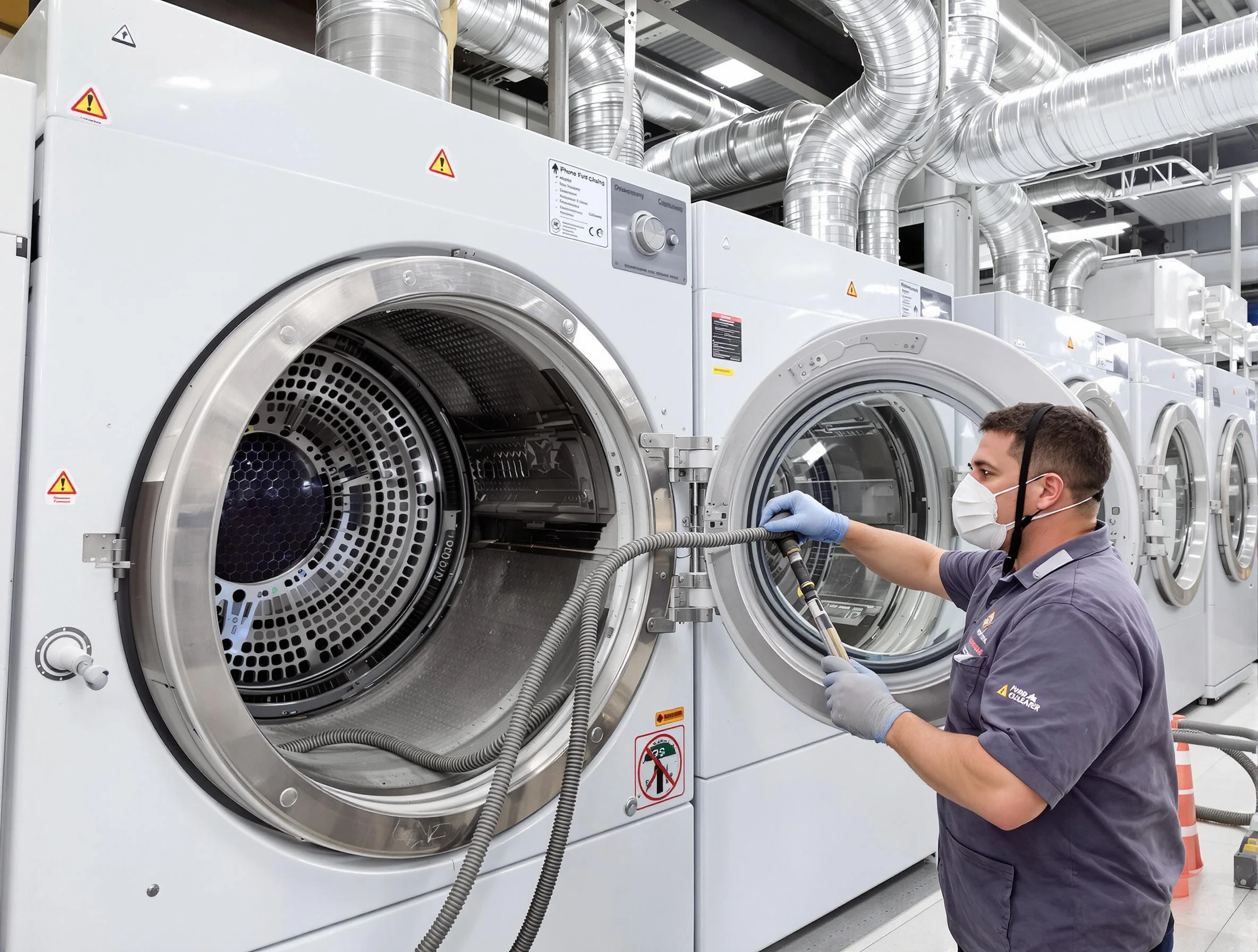 Industrial-grade dryer vent cleaning by Costa Mesa Dryer Vent Cleaning in Costa Mesa